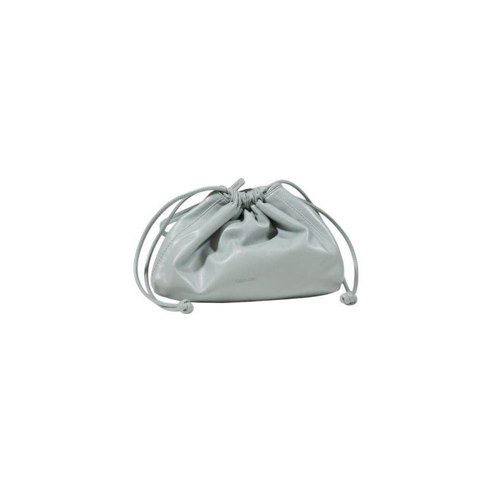 Calvin Klein Jeans Gray Recycled Polyester Handbag CAKLJE-16494600138