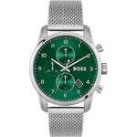 Hugo Boss Silver Stainless Steel Watch BO1513938AC