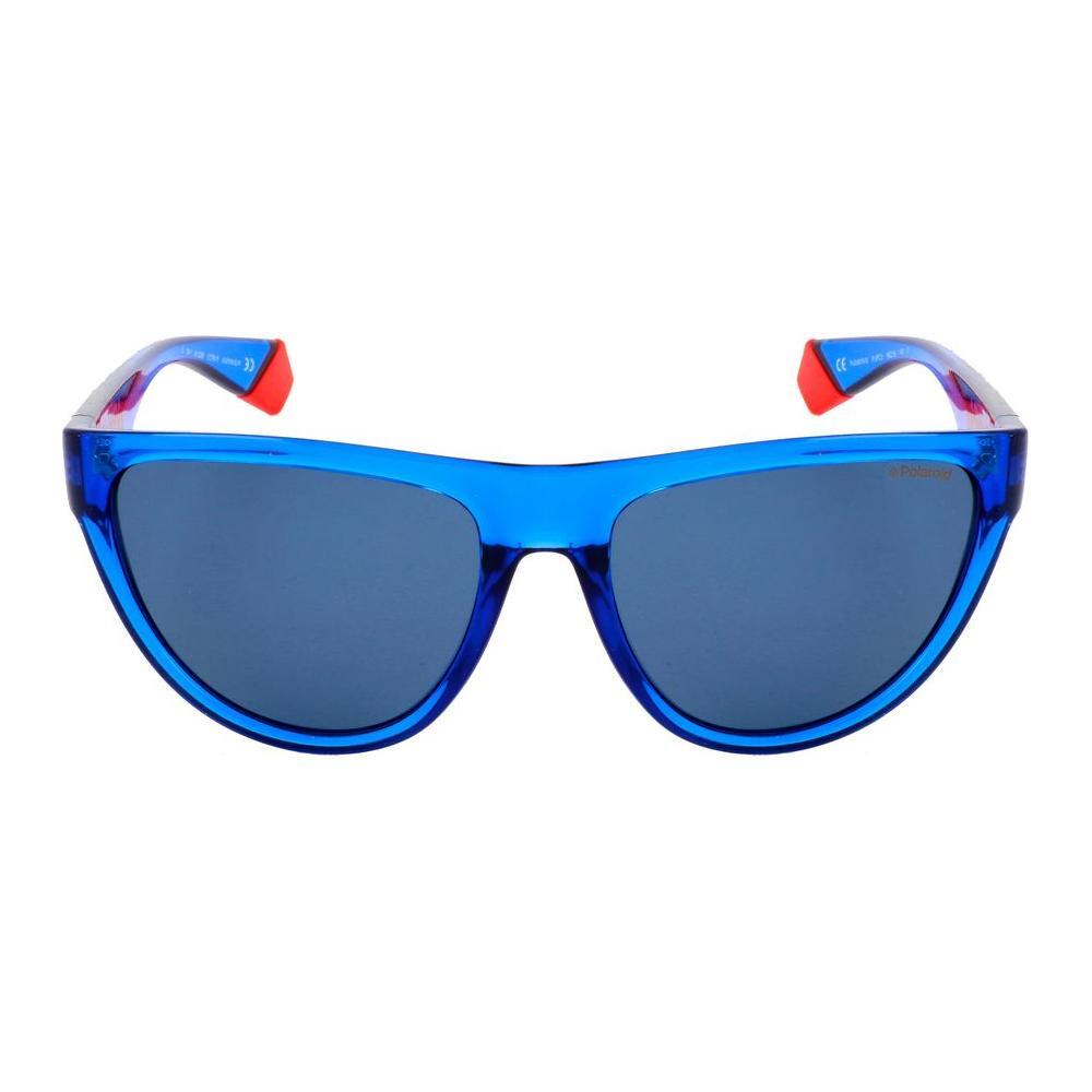 Polaroid Blue Resin Sunglasses POPLD6075SPJPAC