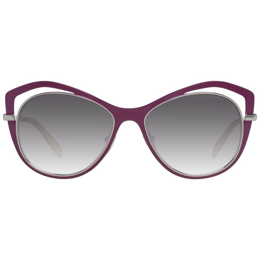 Emilio Pucci Purple Metal Sunglasses EPEP01305681TAC