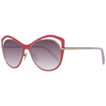 Emilio Pucci Red Metal Sunglasses EPEP01305668FAC