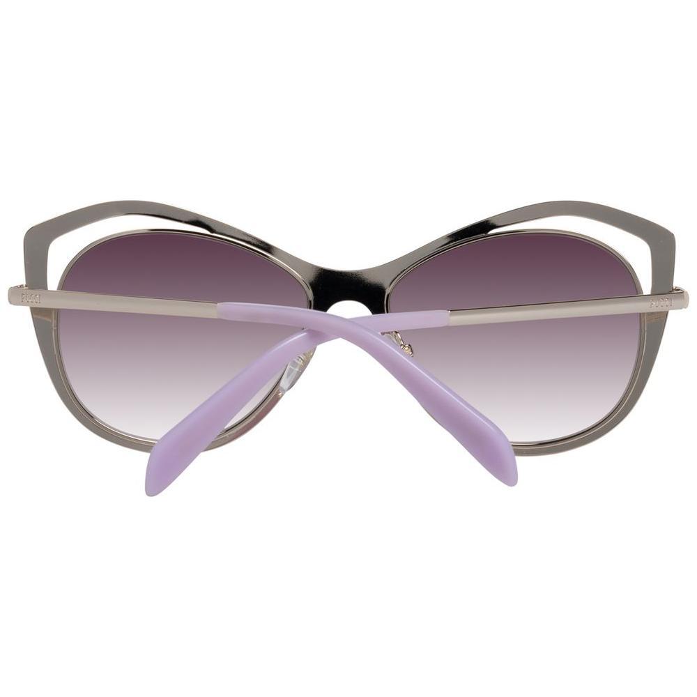 Emilio Pucci Red Metal Sunglasses EPEP01305668FAC