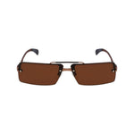 Ferragamo Yellow Metal Sunglasses
