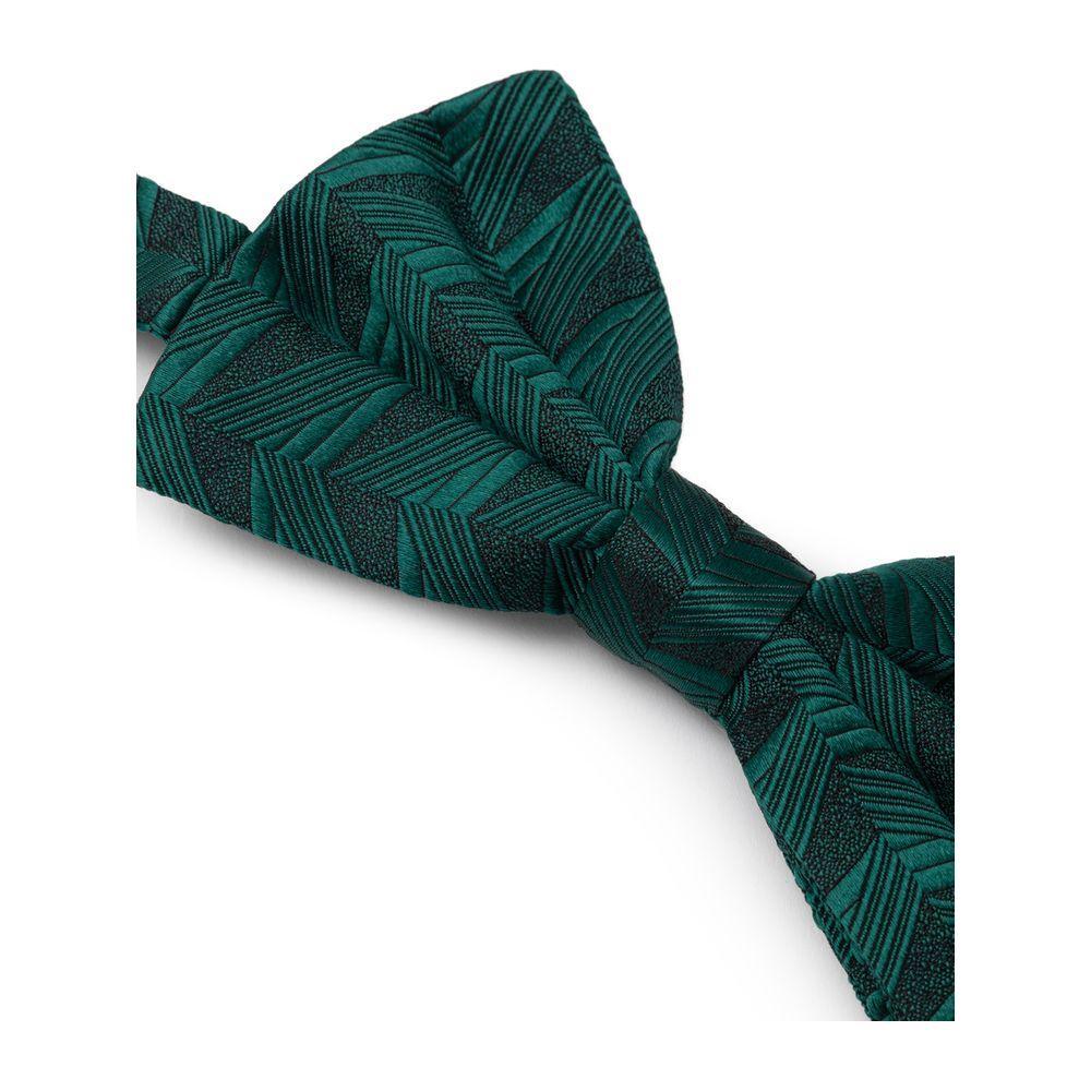 Dolce & Gabbana Green Silk Ties & Bowty