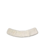 Dolce & Gabbana White Mink Fur Collar Women Neck Wrap Scarf MS7107