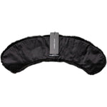 Dolce & Gabbana Black Fur Shawl Neck Wrap Cover Collar Scarf