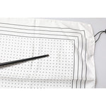 Dolce & Gabbana White Polka Dots Square Handkerchief Scarf MS7316