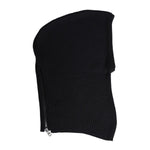 Dolce & Gabbana Black Wool Whole Head Wrap Balaclava Hat HAT9729