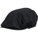 Dolce & Gabbana Black Cotton Newsboy Capello Cabbie Hat
