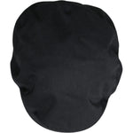 Dolce & Gabbana Black Cotton Newsboy Capello Cabbie Hat