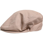 Dolce & Gabbana Beige Cotton Newsboy Capello Cabbie Hat