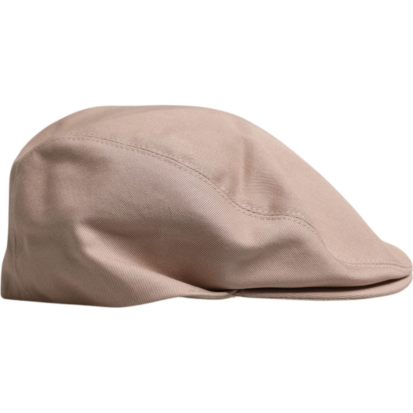Dolce & Gabbana Beige Cotton Newsboy Capello Cabbie Hat