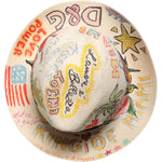 Dolce & Gabbana Multicolor Floral Women Fedora Wide Brim Hat