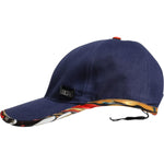 Dolce & Gabbana Blue Cotton 6 Panels Baseball Cap