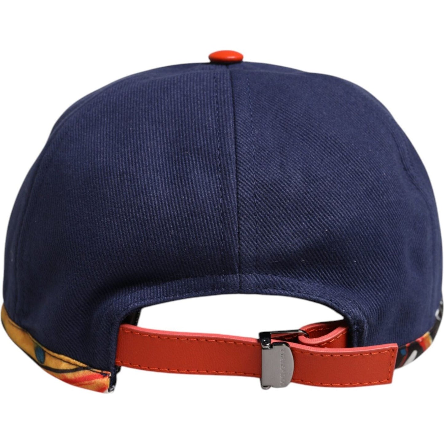 Dolce & Gabbana Blue Cotton 6 Panels Baseball Cap