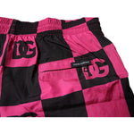 Dolce & Gabbana Black Pink Logo Beachwear Shorts 2Pc Swimwear