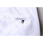 Dolce & Gabbana White Stripes Beachwear Shorts 2 Pc Swimwear