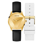 Guess Black Leather Watch