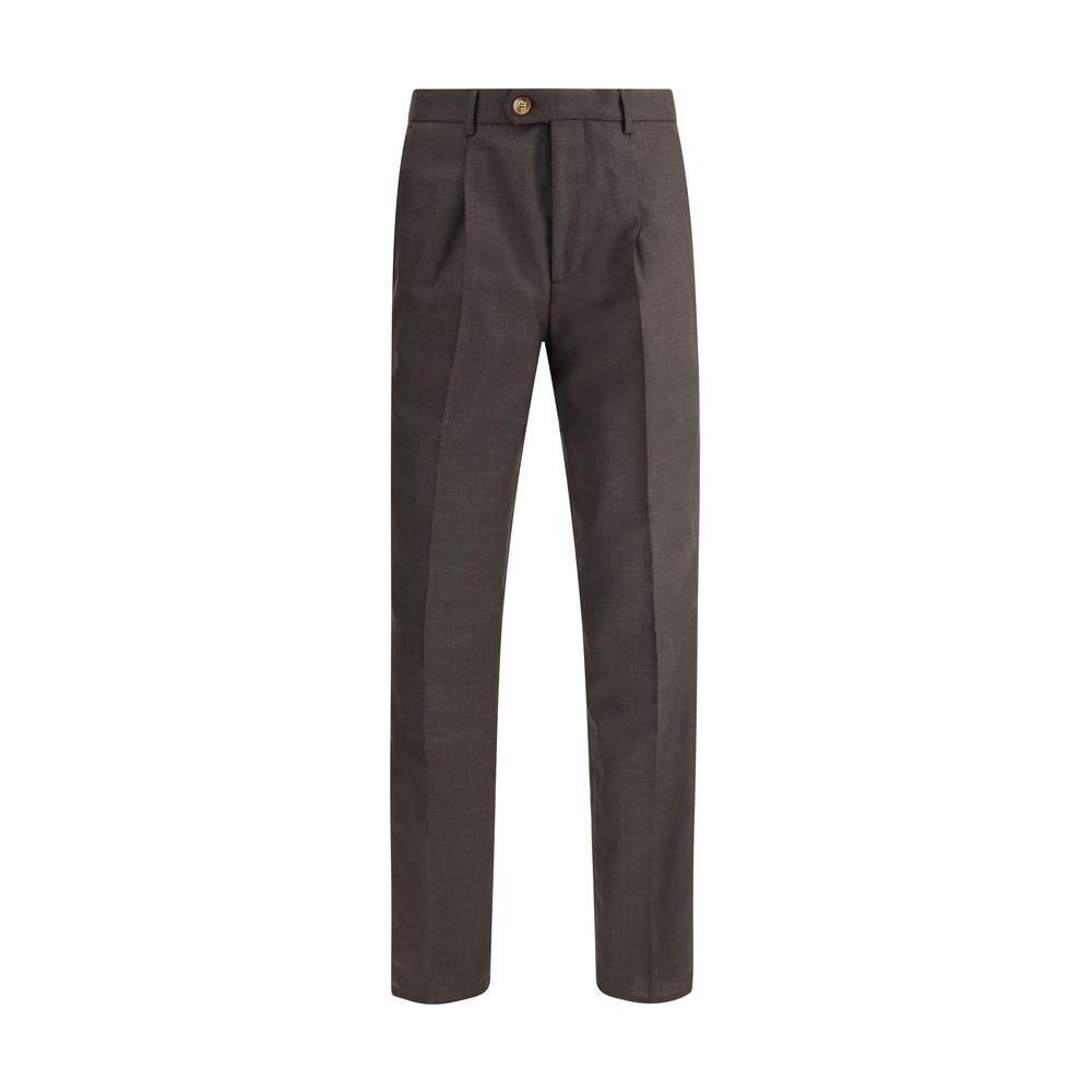 Brunello Cucinelli Virgin wool Pants BR-MB407E1450C012-IT54 | XXL