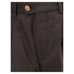 Brunello Cucinelli Virgin wool Pants BR-MB407E1450C012-IT54 | XXL