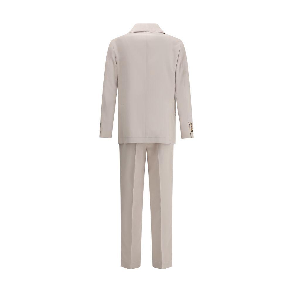 Brunello Cucinelli Silk Suit BR-MB412LDWHC1030-IT54 | XXL