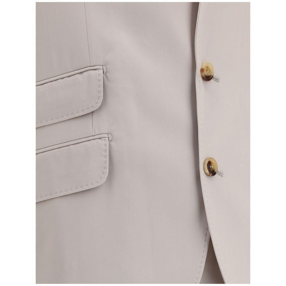 Brunello Cucinelli Silk Suit BR-MB412LDWHC1030-IT54 | XXL