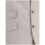 Brunello Cucinelli Silk Suit BR-MB412LDWHC1030-IT54 | XXL
