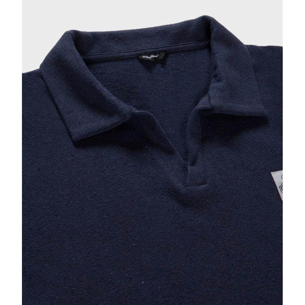 Refrigiwear Blue Cotton Polo Shirt
