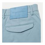 Tramarossa Light Blue Linen Men Short