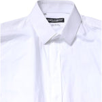 Dolce & Gabbana White SICILIA Cotton Formal Men Dress Shirt