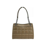 Michael Kors Susan Medium Chain Shoulder Tote Bag Driftwood 13008