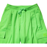 Dolce & Gabbana Neon Green Cargo Jogger Men Sweatpants Pants PAN76075-44