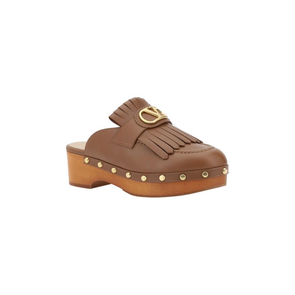 Valentino Garavani Leather Mules