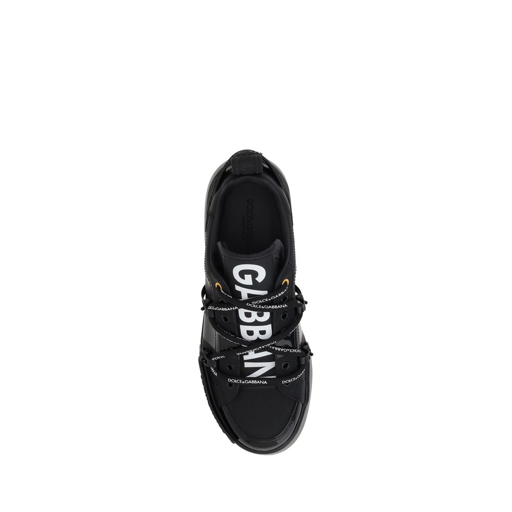 Dolce & Gabbana Portofino Sneakers Dolce & Gabbana Black