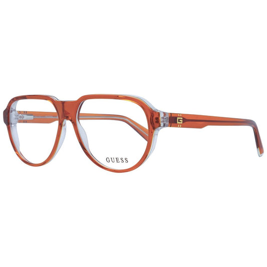 Guess Orange Men Glasses Frame