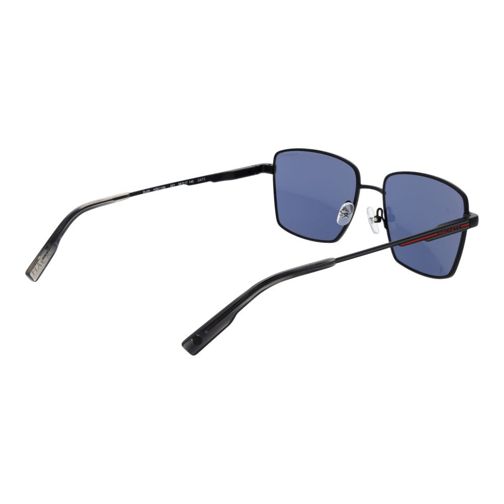 Hackett Black Men Sunglasses Hackett Slate Gray