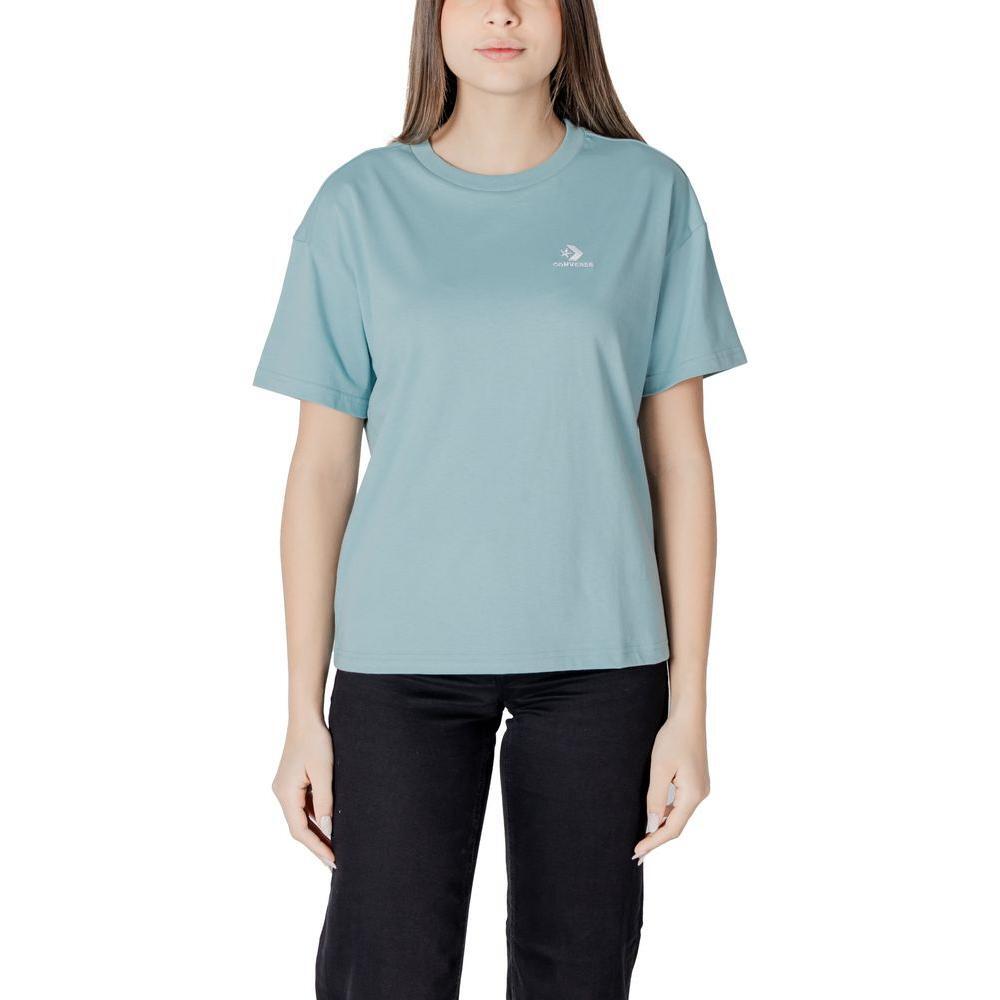 Converse Green Cotton Tops & T-Shirt