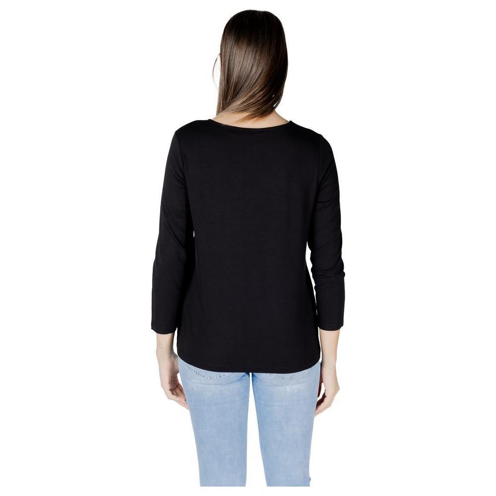 Street One Black Viscose Tops & T-Shirt