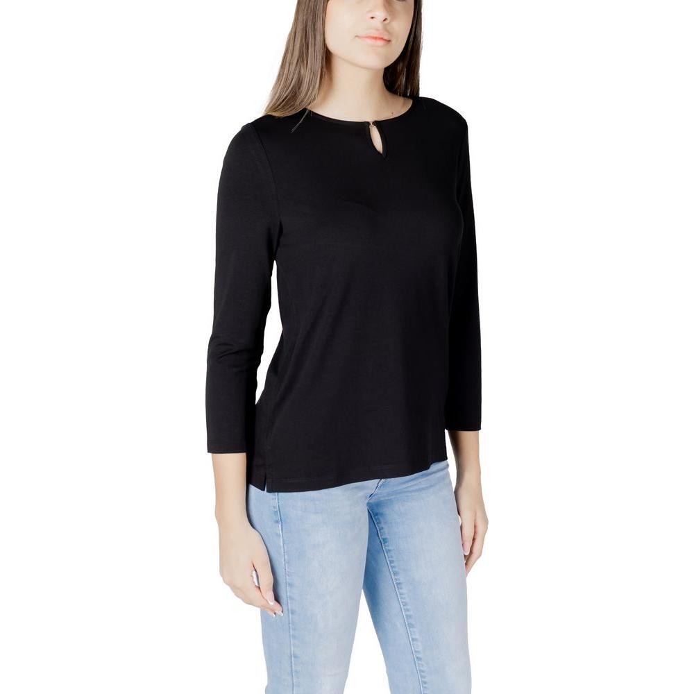 Street One Black Viscose Tops & T-Shirt