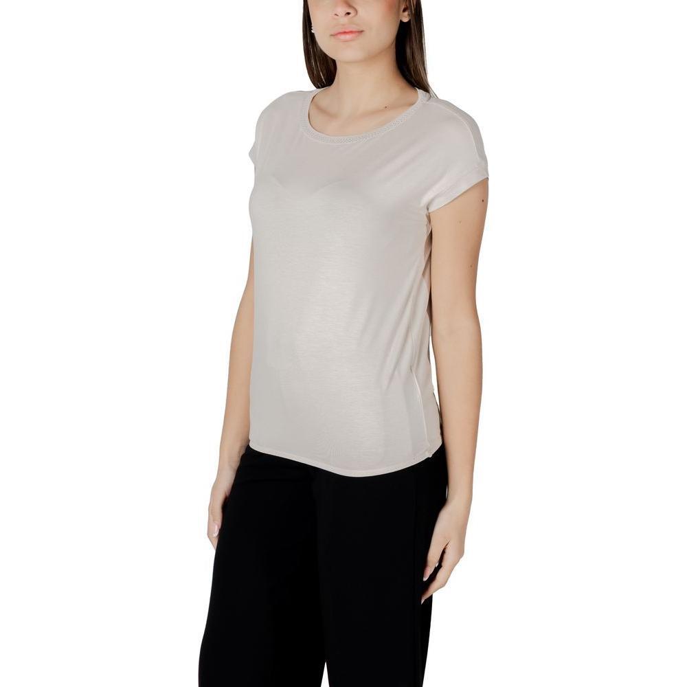 Street One Beige Viscose Tops & T-Shirt