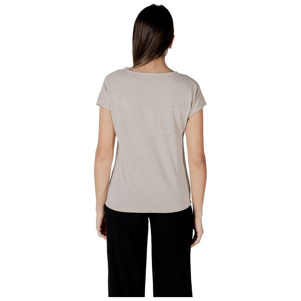 Street One Beige Polyester Tops & T-Shirt Street One Gray