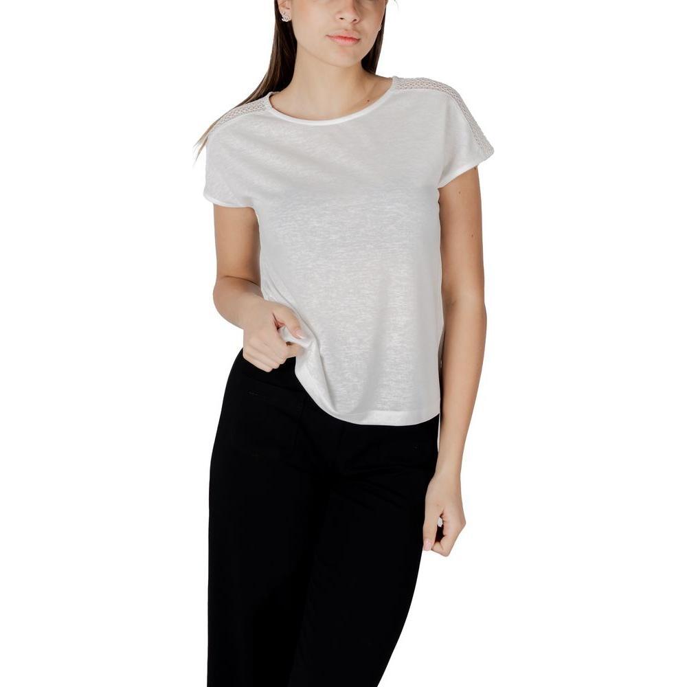 Street One White Polyester Tops & T-Shirt