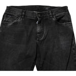 Dolce & Gabbana Black Cotton Stretch Men Skinny Denim Jeans