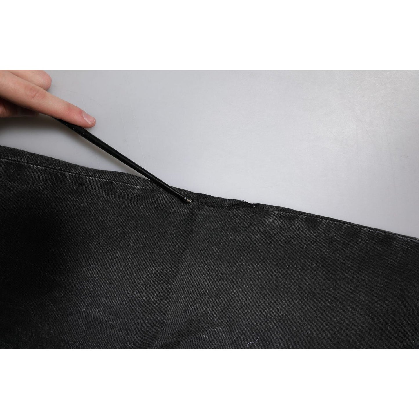 Dolce & Gabbana Black Cotton Stretch Men Skinny Denim Jeans