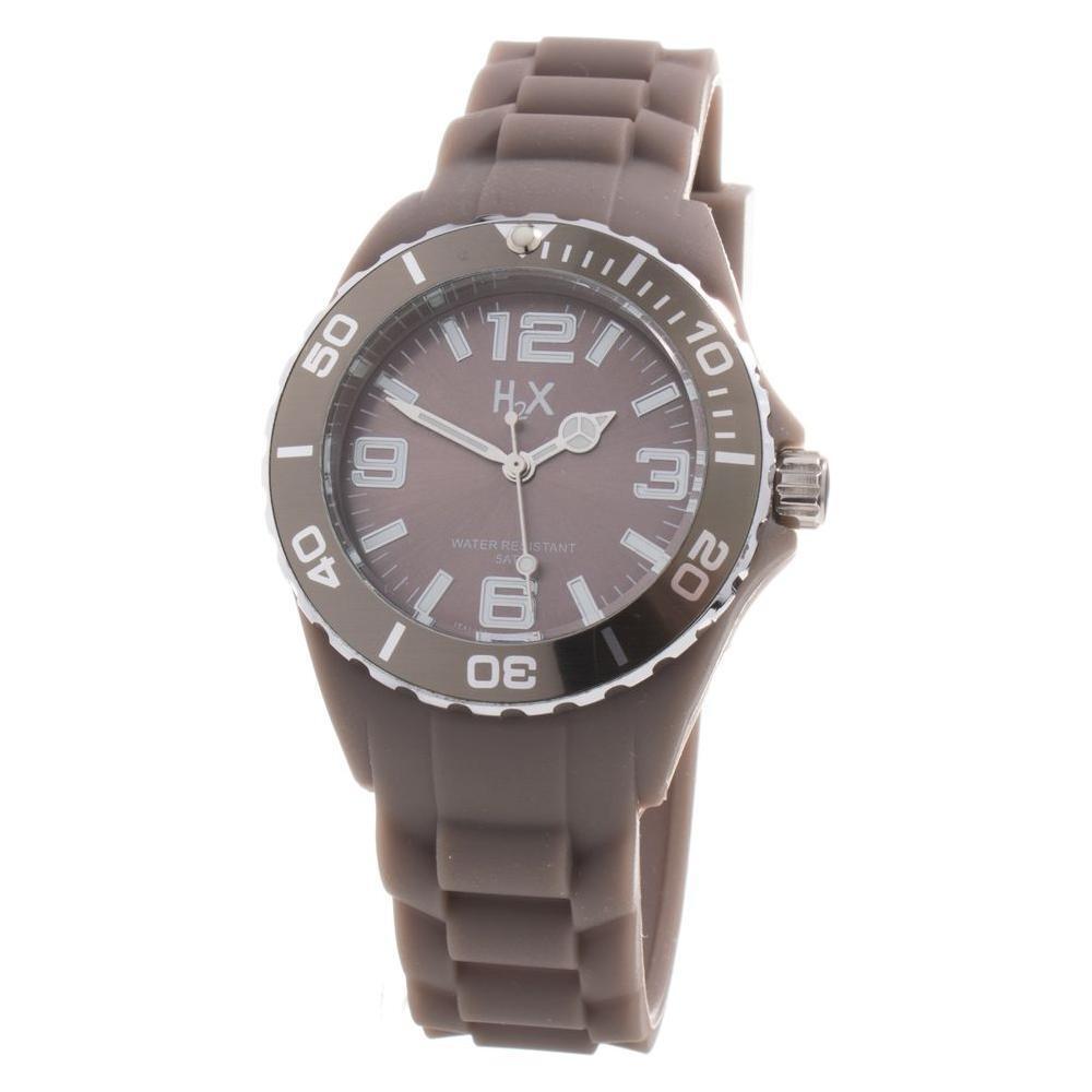 Haurex Brown Rubber Watch HASG382DG2AC