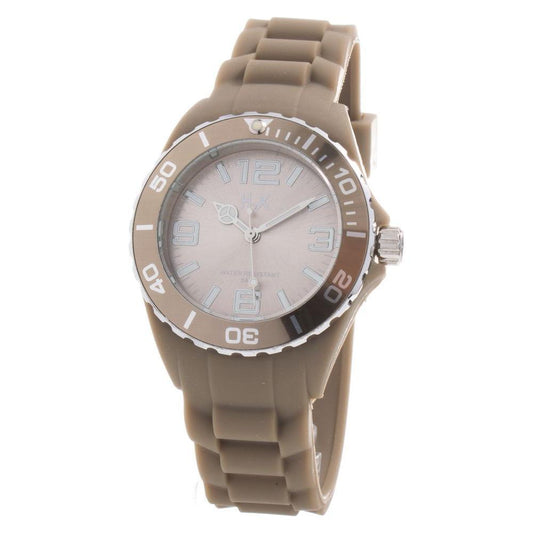 Haurex Brown Rubber Watch