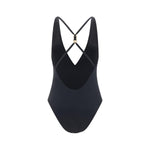 Versace Safety Pin One Piece Swimsuit