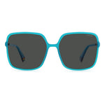 Polaroid Blue Plastic Sunglasses POPLD6128SMVUM9AC
