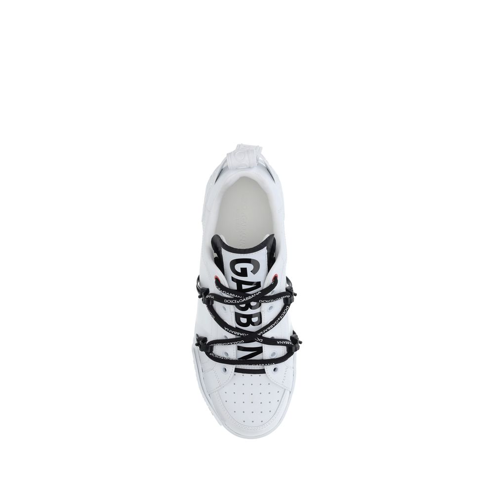 Dolce & Gabbana Portofino Sneakers Dolce & Gabbana Light Gray