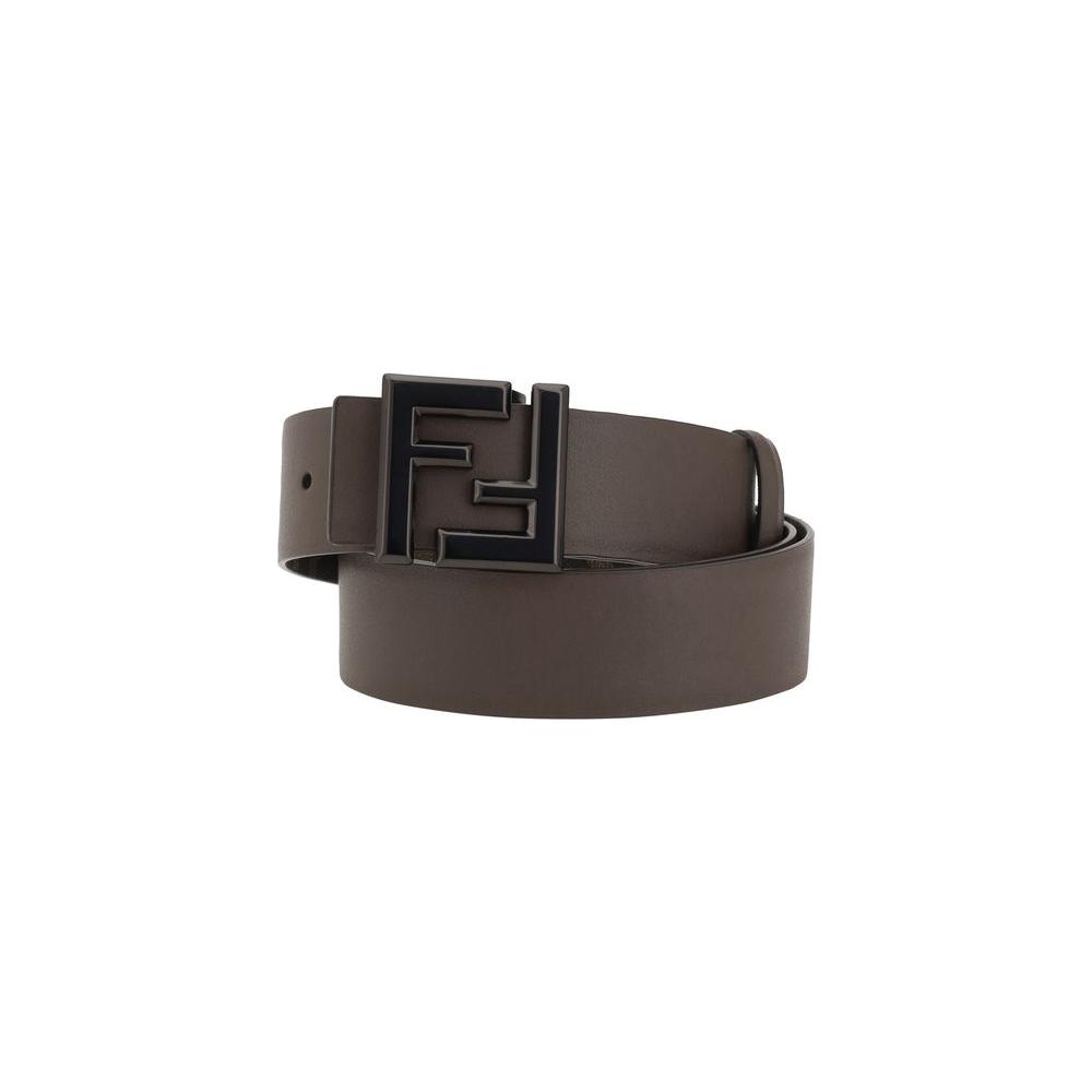 Fendi FF Logo reversible Belt Fendi Dark Slate Gray